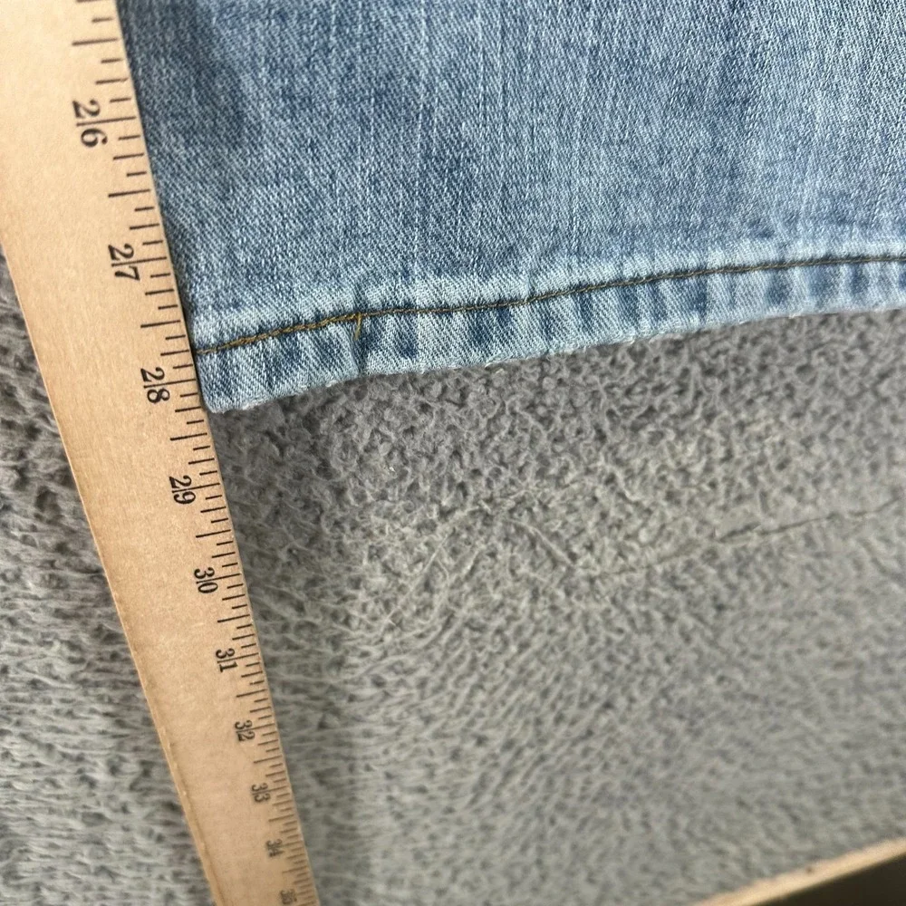 Lee Superior Comfort Jeans Men 38x29 Blue Cotton Denim Straight Relaxed Workwear